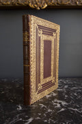 1923 "The Causes for the Loss of the Battle of Waterloo" Fine Binding, Full Leather Book