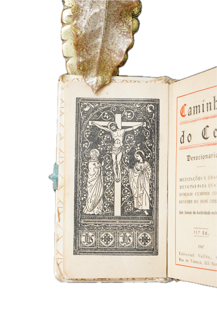 1947 Caminho do Ceo Portuguese Catholic Devotional Book