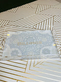 Acrylic Serving Tray with Galbraith & Paul Fabric Insert-"Seville Medallion"