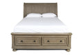 ALLEGRA Eastern King EK SIDE RAILS-PEWTER
