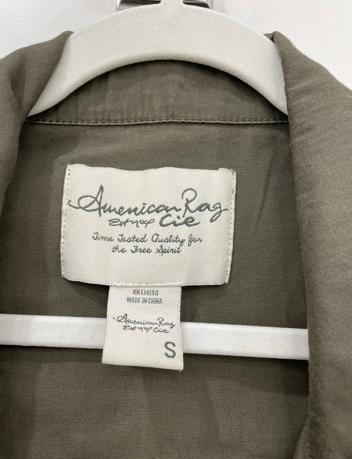 American Rag green utility jacket SMALL