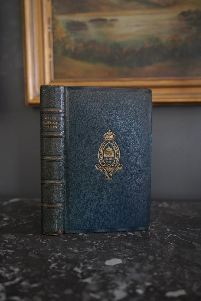 Antique 1901 Poetry Book The Poetical Works of Thomas Gray