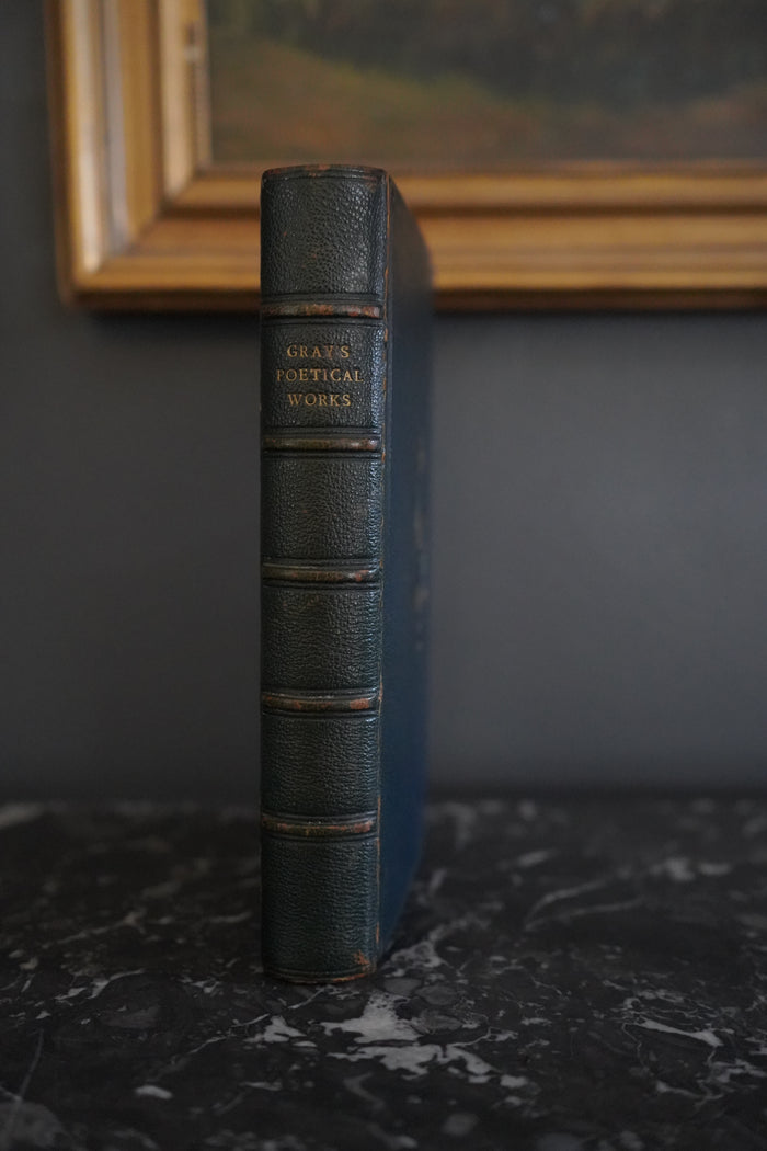 Antique 1901 Poetry Book The Poetical Works of Thomas Gray