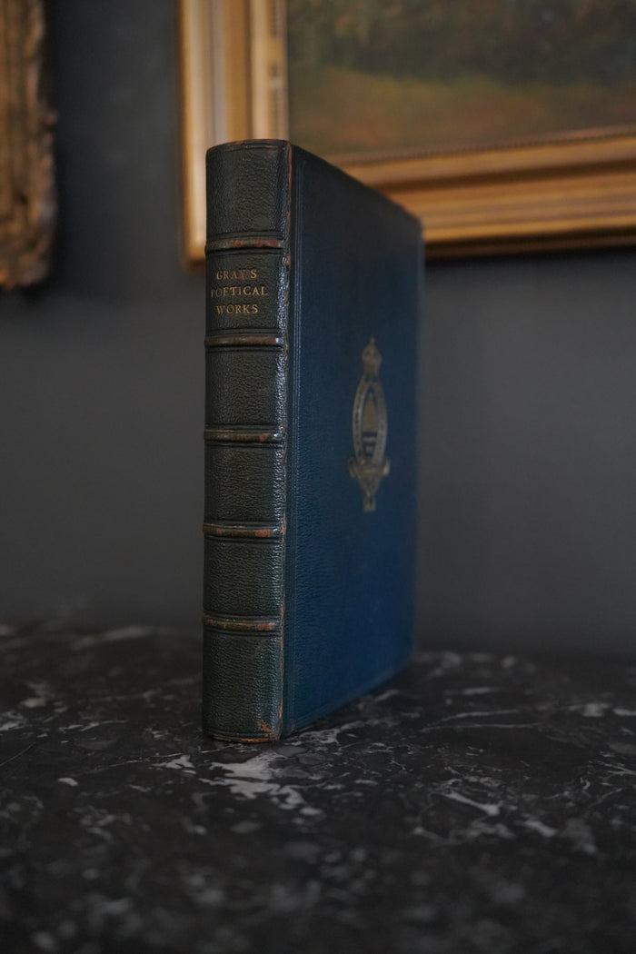Antique 1901 Poetry Book The Poetical Works of Thomas Gray