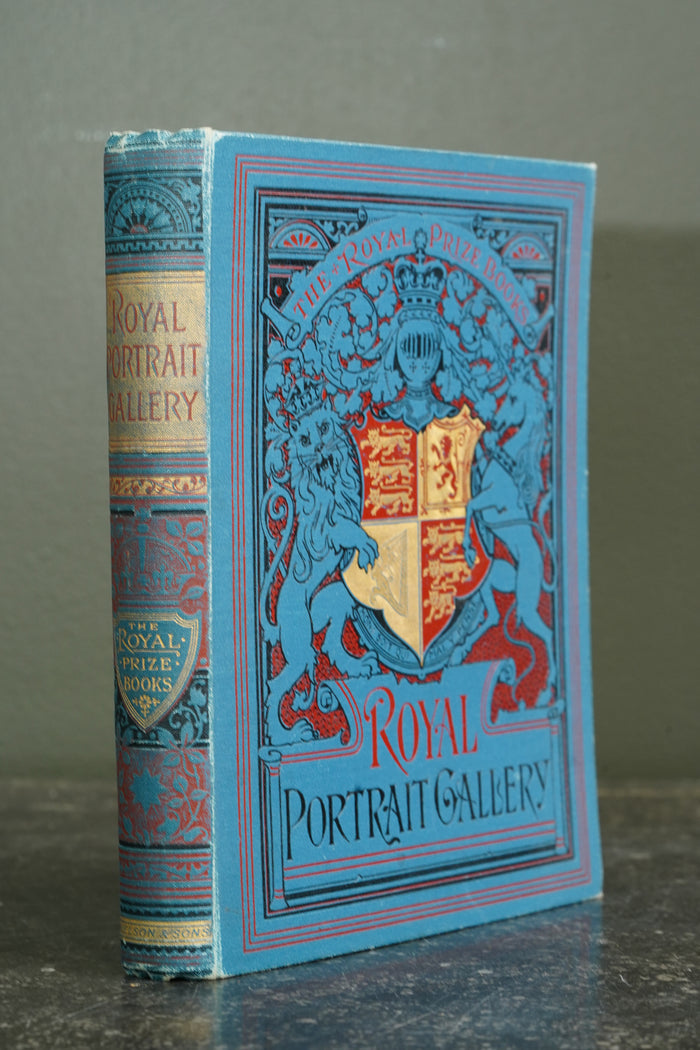 Antique Art Book Royal Portrait Gallery by Thomas Nelson
