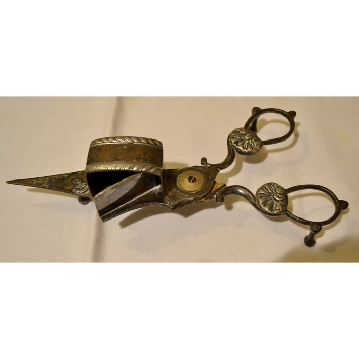 Antique Candle Snuffing Scissors, Candle Wick Trimmers-Decor-Antique Warehouse