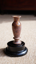 Antique Ebonized Cloche Stand or Riser