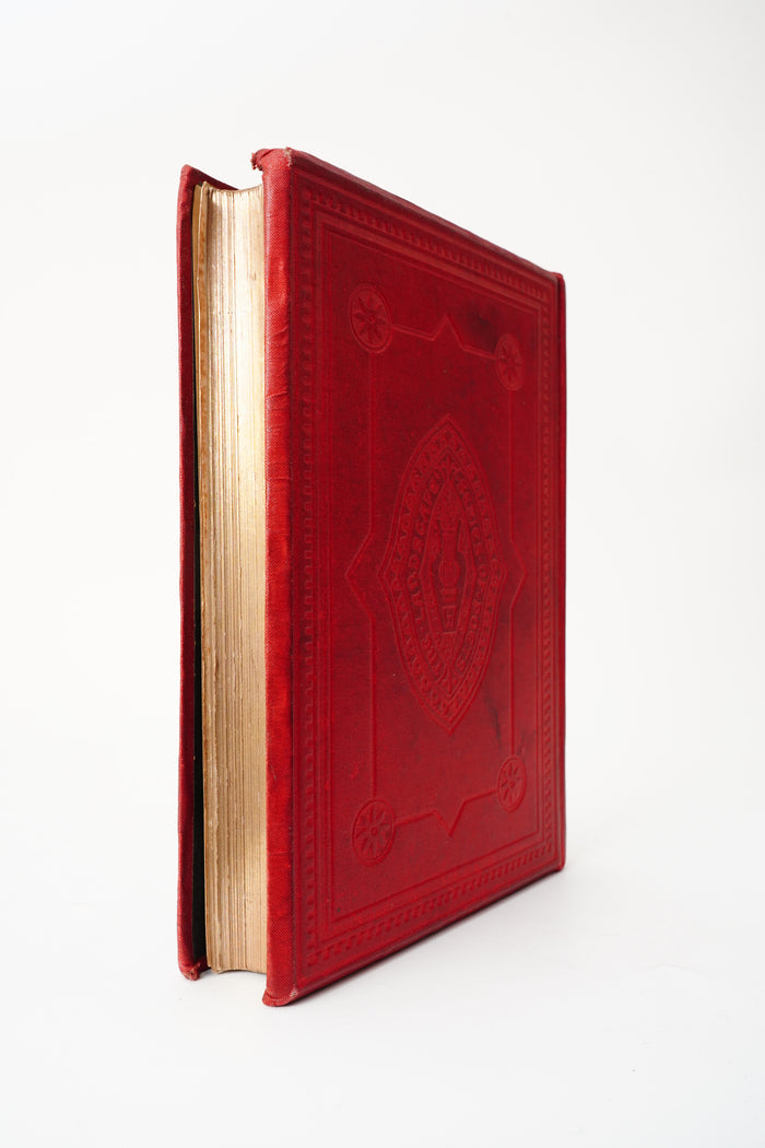 Antique Edward Young Poetical Works Illustrated Poetry Book