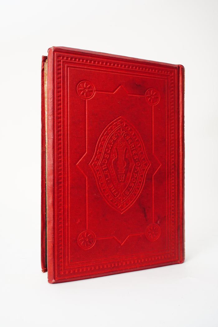 Antique Edward Young Poetical Works Illustrated Poetry Book