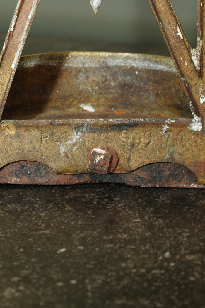 Antique Edwardian Brass Umbrella Stand