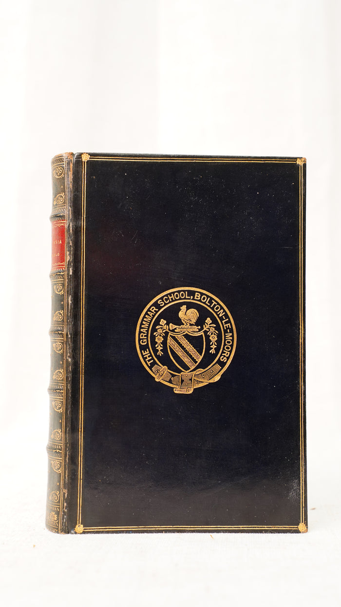 Antique Edwin Arnold Light of Asia 1895 Leather Prize Binding