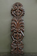 Antique English Carved Oak Architectural Fragment