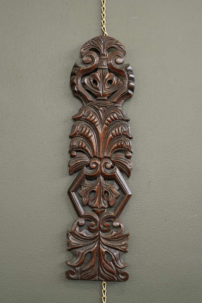 Antique English Carved Oak Architectural Fragment