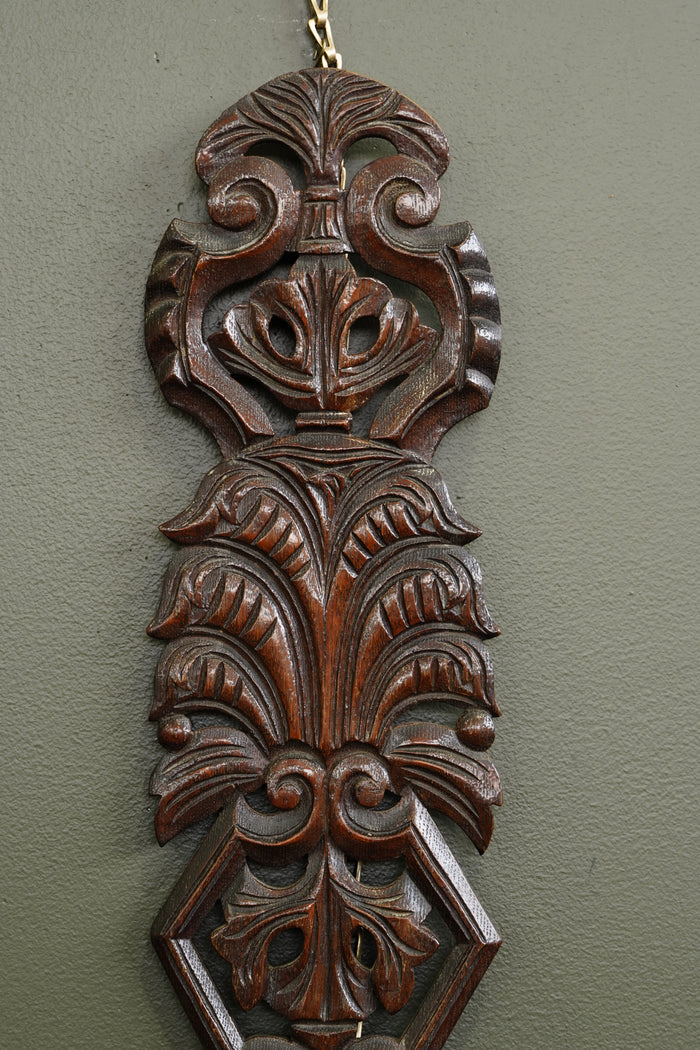 Antique English Carved Oak Architectural Fragment
