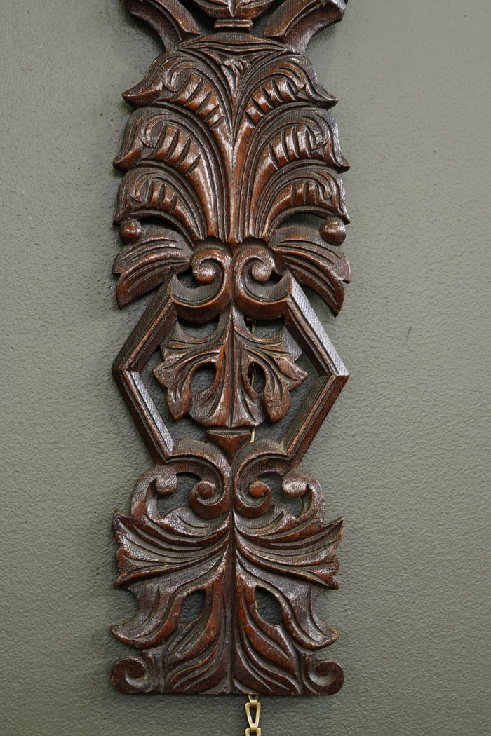 Antique English Carved Oak Architectural Fragment