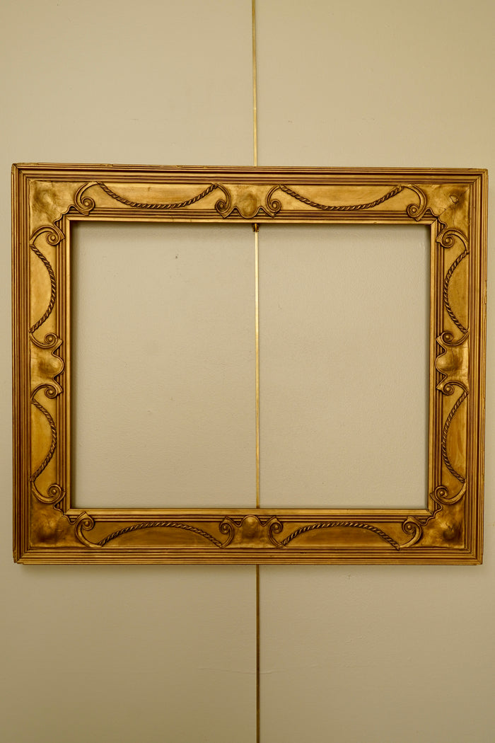 Antique French Gilt Picture Frame, Art Nouveau, Circa 1900