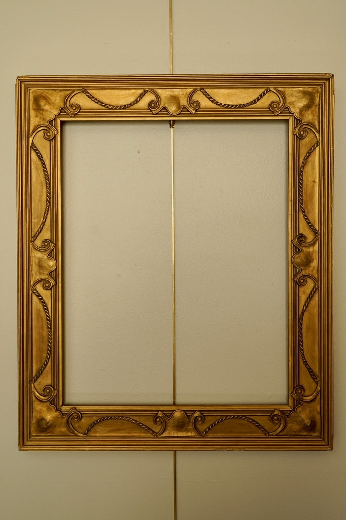 Antique French Gilt Picture Frame, Art Nouveau, Circa 1900
