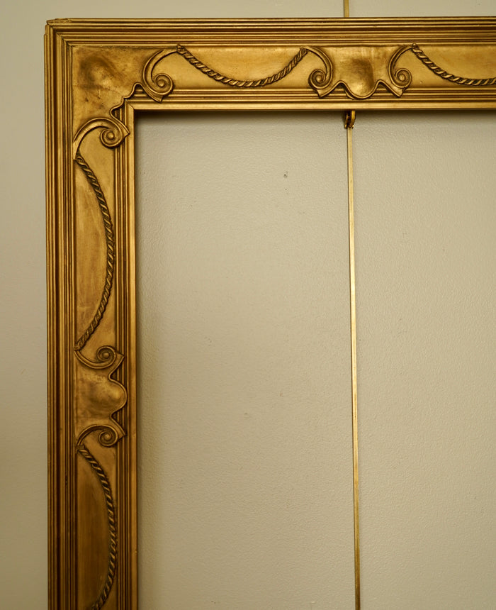 Antique French Gilt Picture Frame, Art Nouveau, Circa 1900
