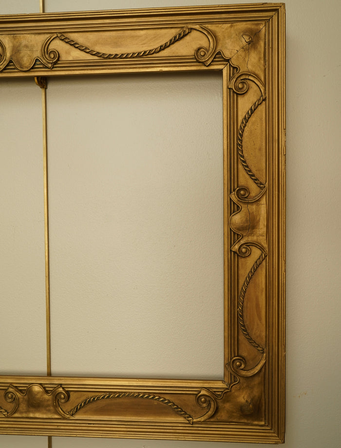 Antique French Gilt Picture Frame, Art Nouveau, Circa 1900