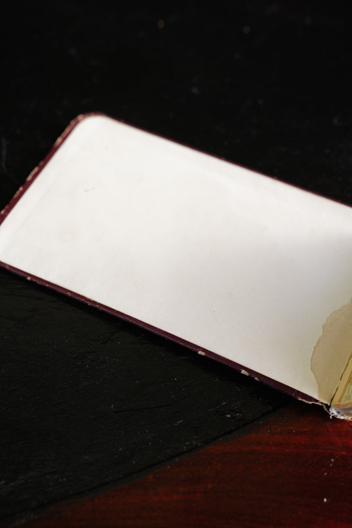 Antique Gilt Tooled Leather Autograph Album