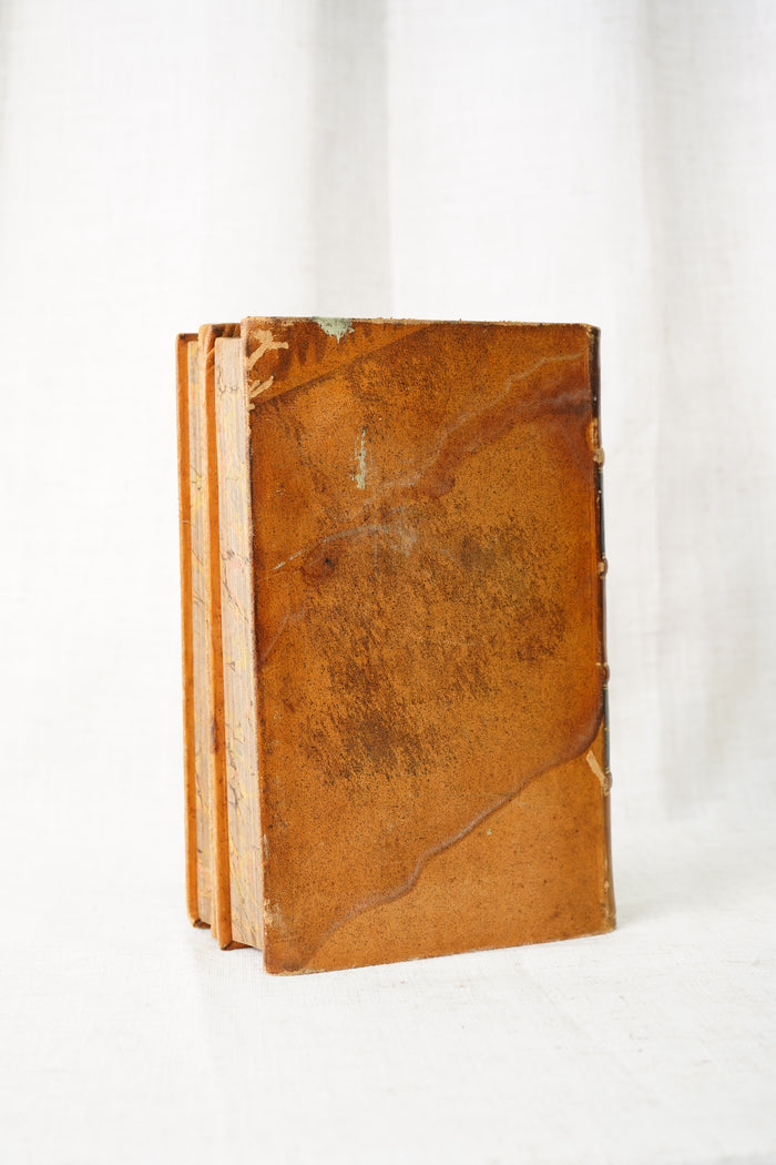 Antique History of George III Two Volumes Half Leather 1828