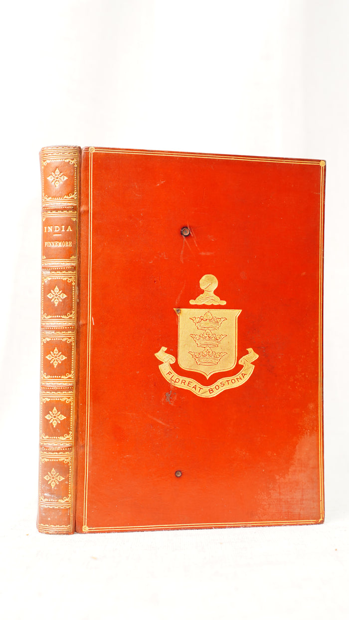 Antique India Book Prize Binding Finnemore Menpes Plates 1907