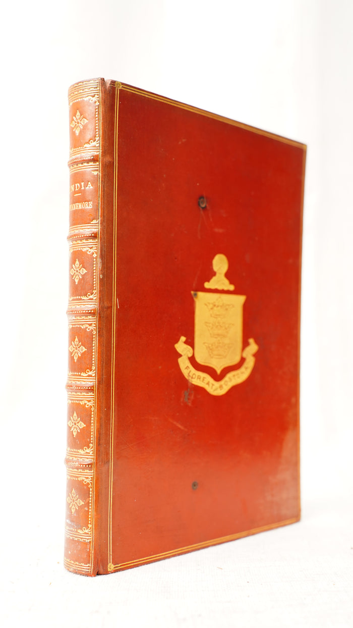 Antique India Book Prize Binding Finnemore Menpes Plates 1907