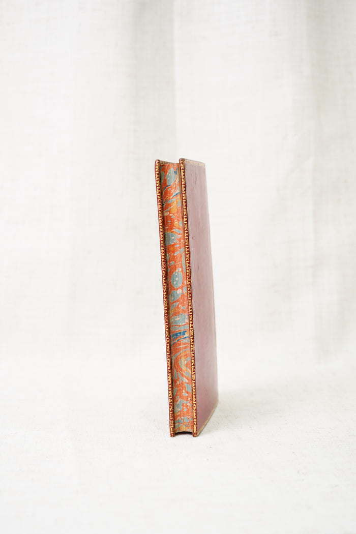 Antique Leather Book The Story of Alfred and His Times 1900