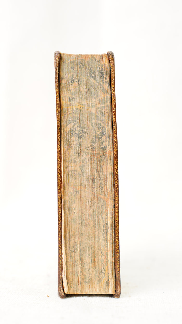 Antique Marmontel Moral Tales 1821 Full Calf Binding
