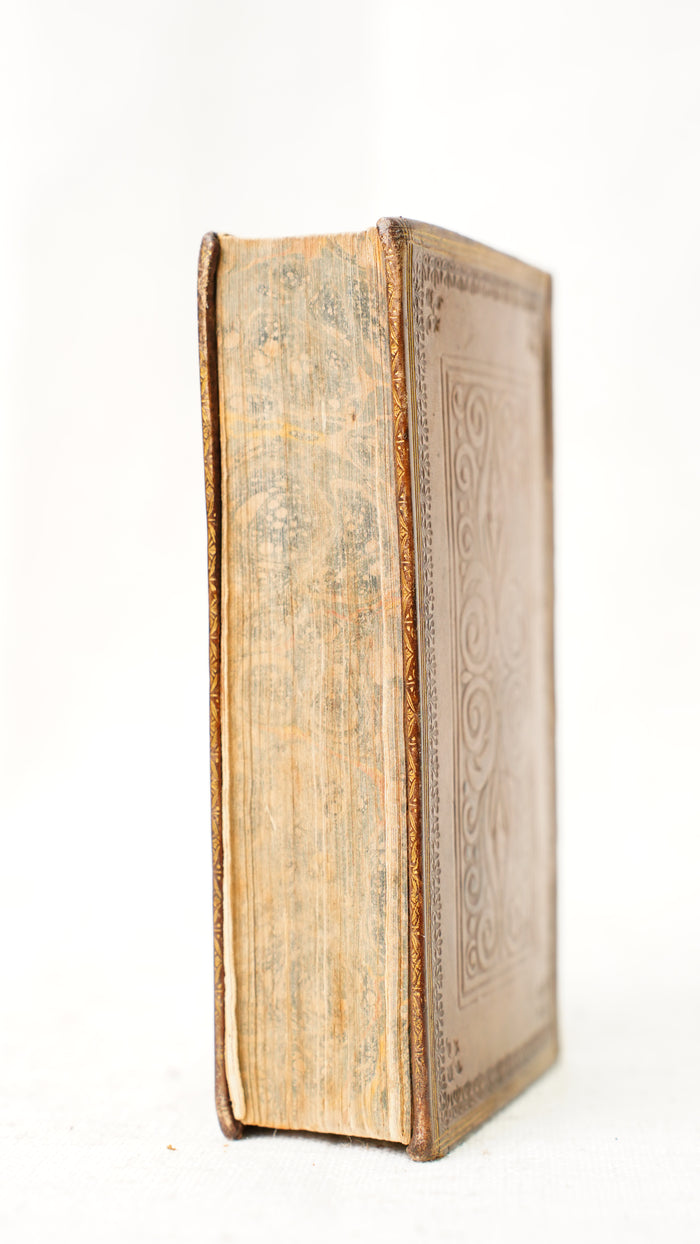Antique Marmontel Moral Tales 1821 Full Calf Binding