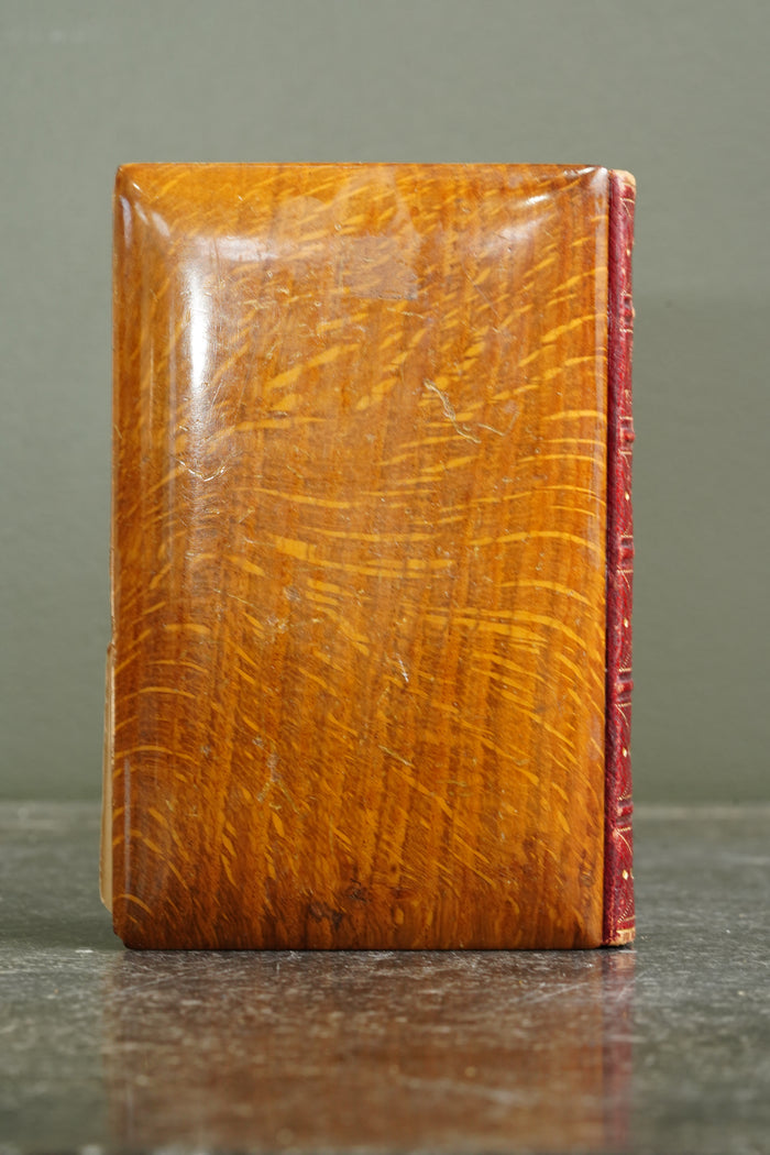Antique Poetry The Lady of the Lake by Sir Walter Scott, Mauchline Binding Book