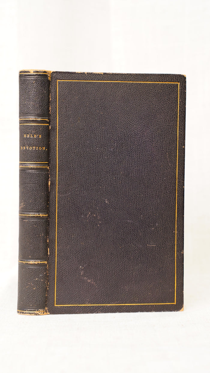Antique Richard Hele Select Offices of Private Devotion 1833 Full Morocco