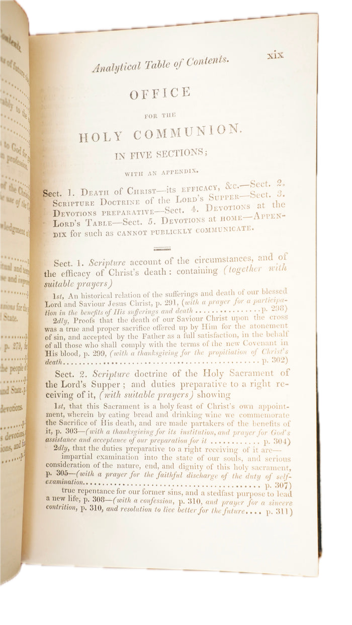 Antique Richard Hele Select Offices of Private Devotion 1833 Full Morocco