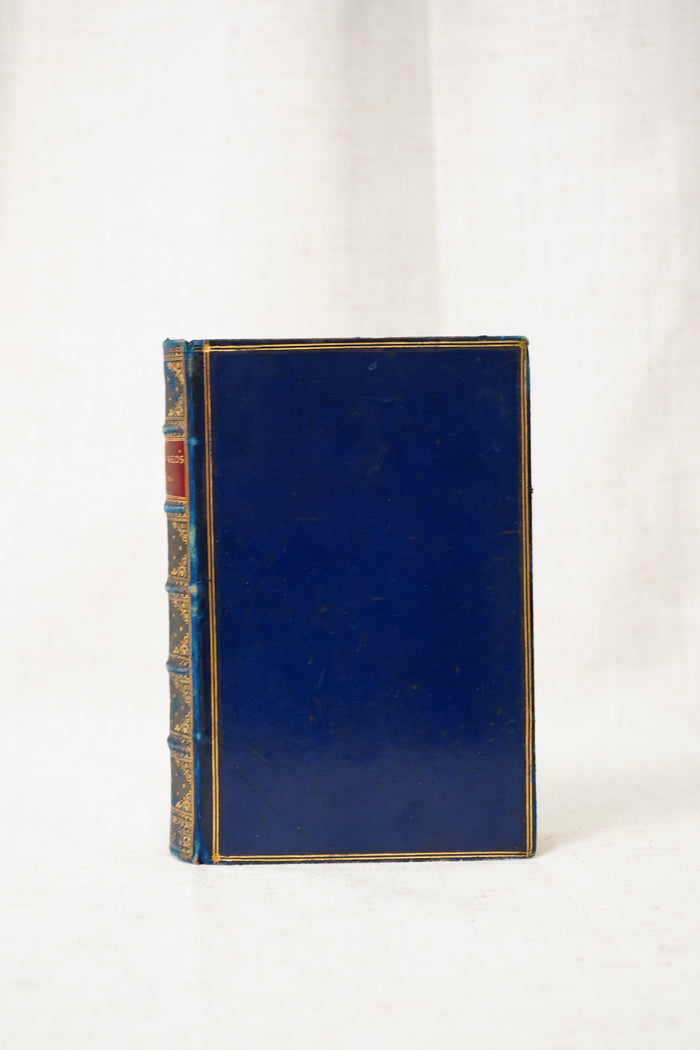 Antique St. Winifred's Blue Calf Bound Victorian School Novel, 1879