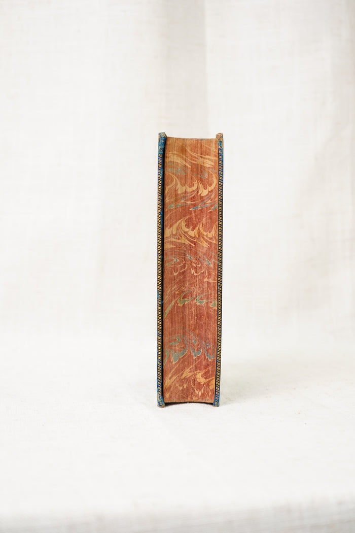 Antique St. Winifred's Blue Calf Bound Victorian School Novel, 1879
