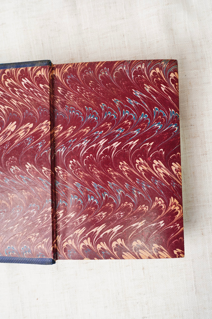 Antique St. Winifred's Blue Calf Bound Victorian School Novel, 1879