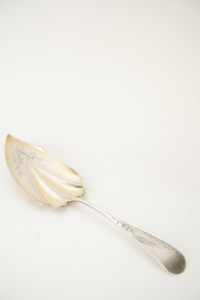 Antique Sterling Silver Serving Slice Spatula
