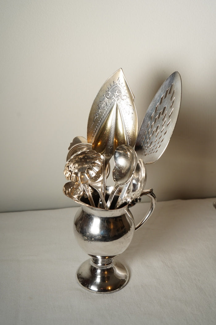 Antique Sterling Silver Serving Slice Spatula
