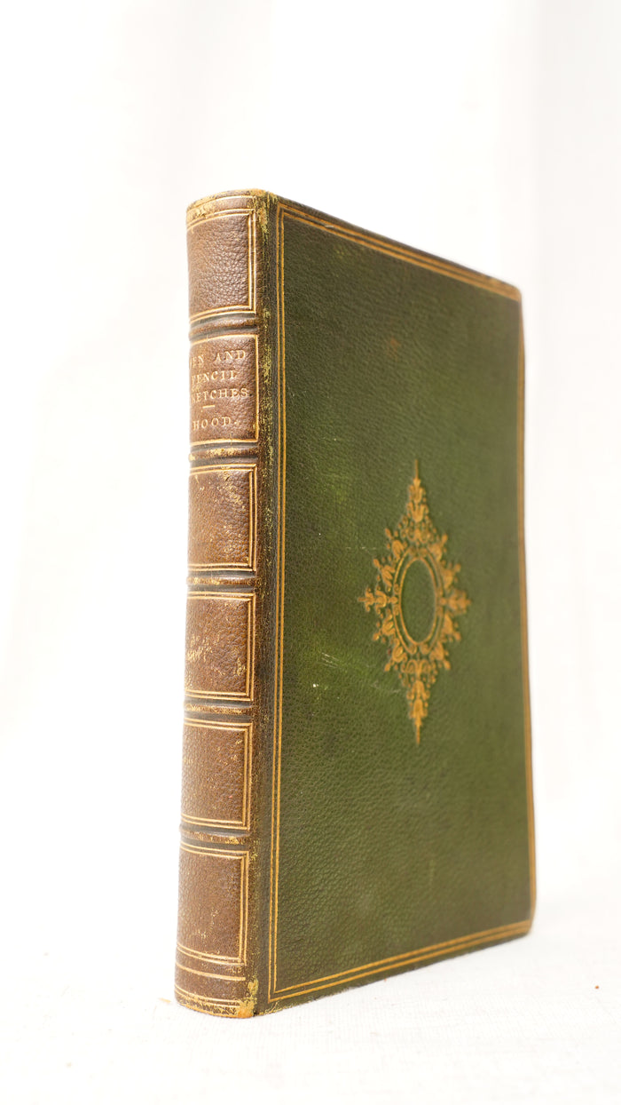 Antique Tom Hood Pen and Pencil Pictures First Edition 1857