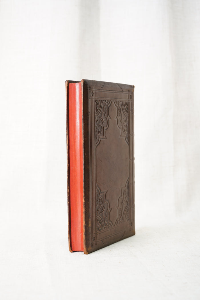 Antique Young's Night Thoughts Full Leather Eton Gift 1863