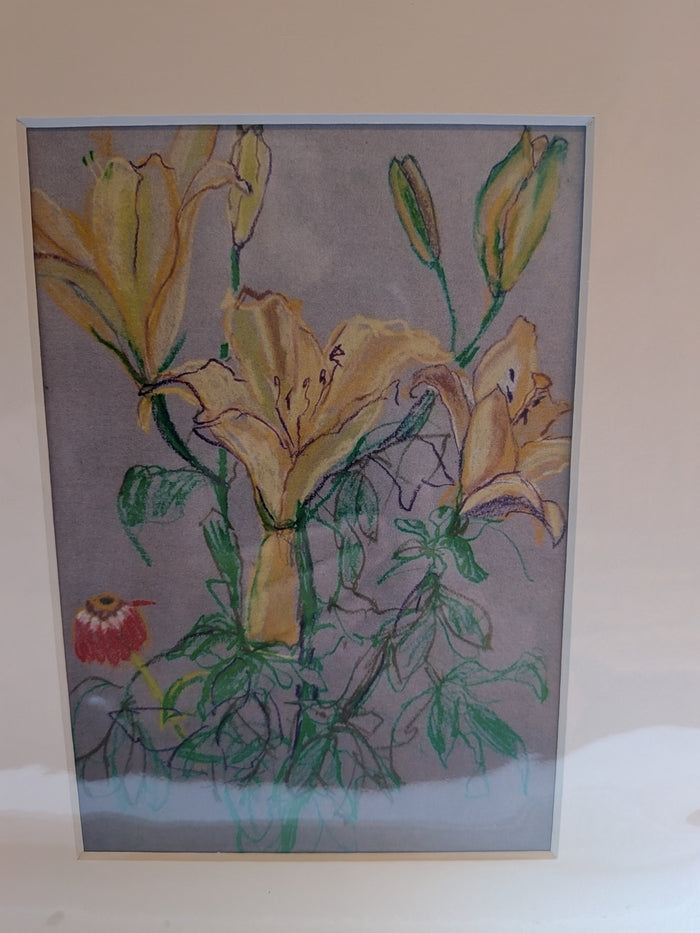 Art: Flowers by Vermont artist Bonnie Griffith