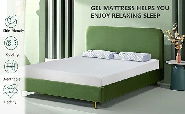 Artemisia 12" Memory Foam Mattress White