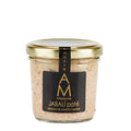 A 100g jar of Artemonte Spanish Wild Boar Pate with a black and gold label, pictured on a white background