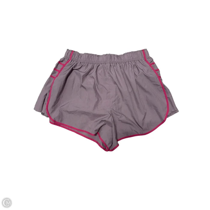 Athletic Shorts By Free People In Purple, Size: M