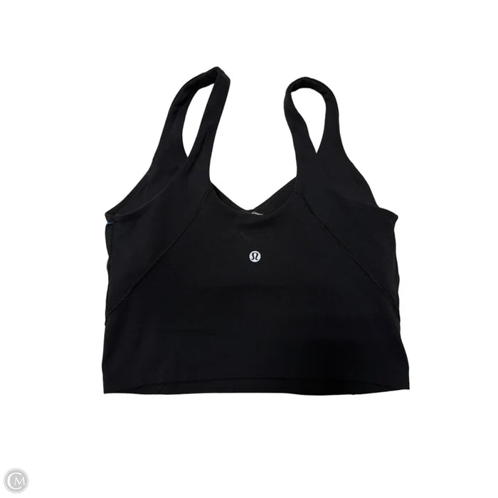 Athletic Tank Top By Lululemon In Black, Size: M