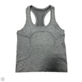 Athletic Tank Top By Lululemon In Grey, Size: S