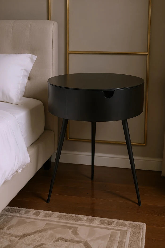 Bali Black Night Stand