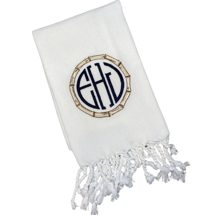 Bamboo Frame Turkish Towel