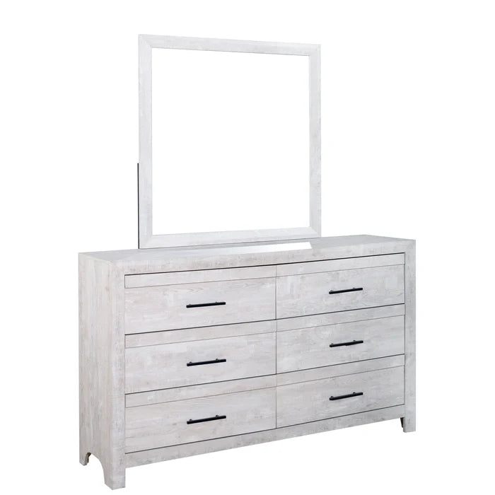 Biscayne Mirror- Driftwood