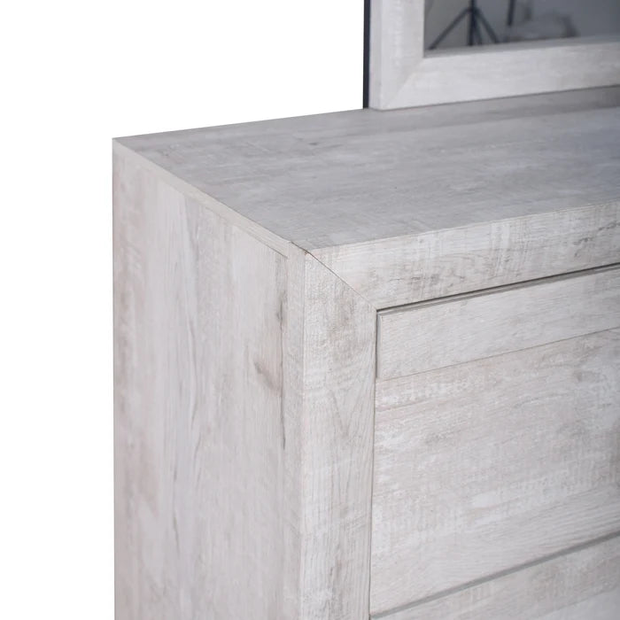 Biscayne Mirror- Driftwood